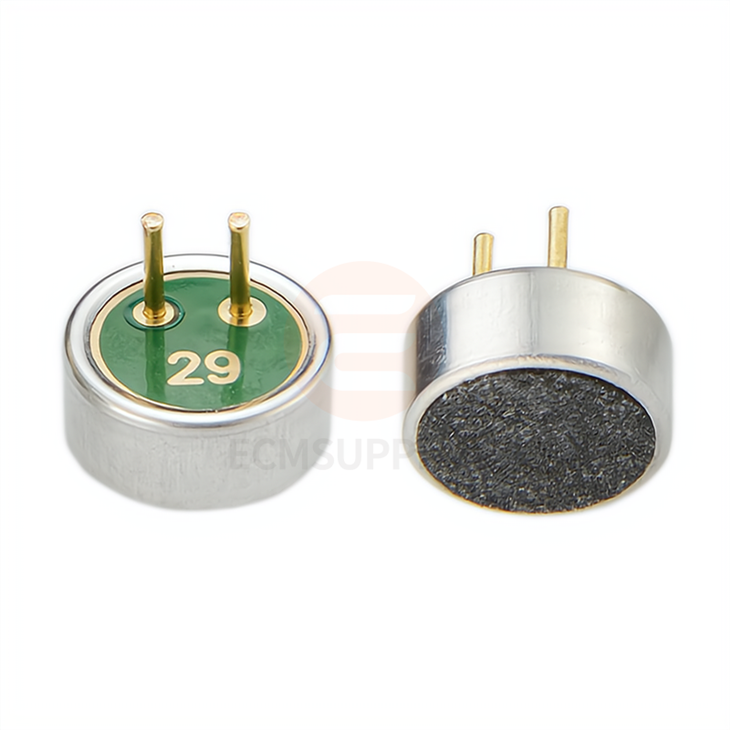 6027 Zylindrisch -Elektretkondensatormikrofon mit Pin